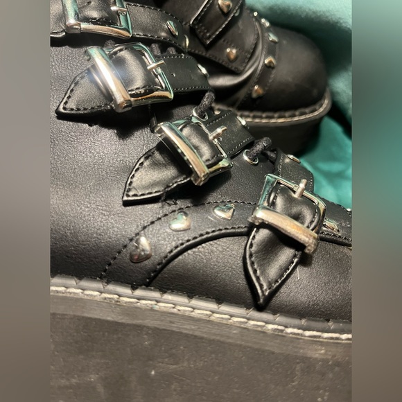 Demonia Cult Emily-315 US Women’s 10 Gothic Platform Boot - Picture 4 of 13